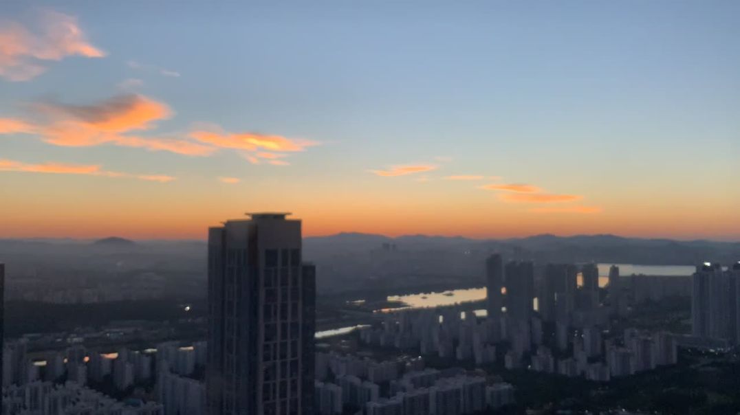 Sunrise In Korea - A Timelapse Video.