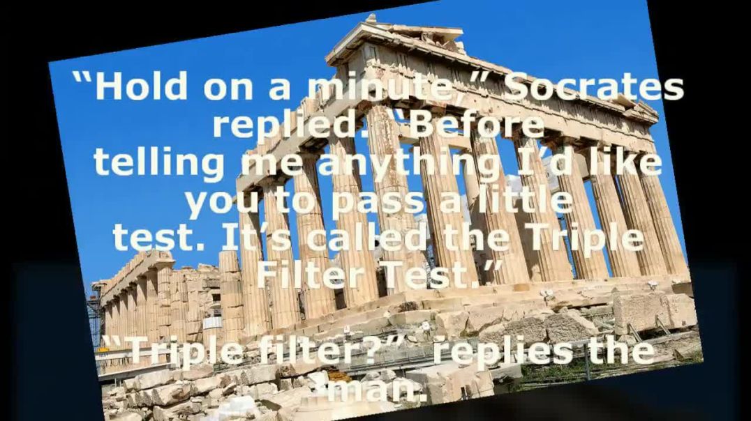 Triple Filter Test by Socrates
