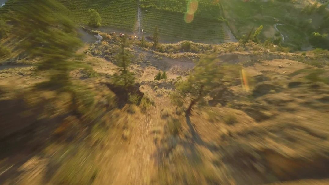 Cliff Diving in Summerland at Sunset