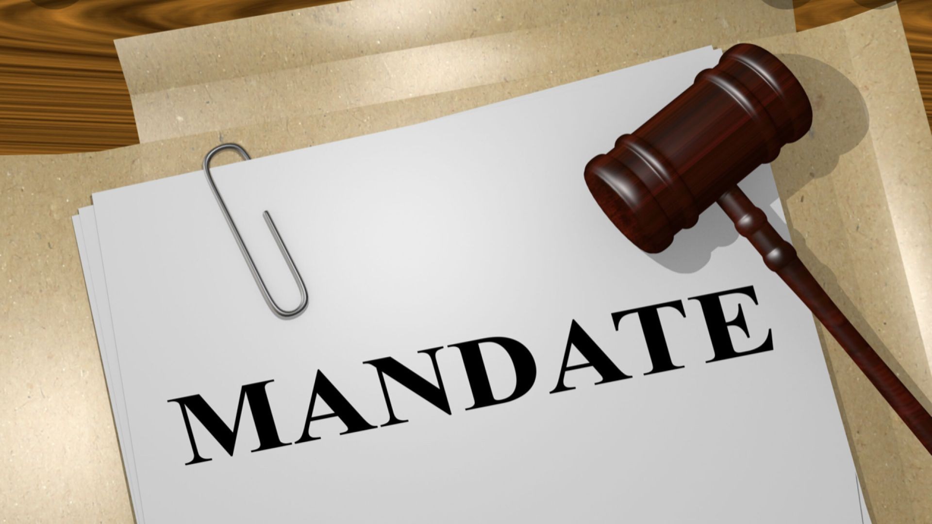⁣DID YOU KNOW-Mandates are NOT Laws