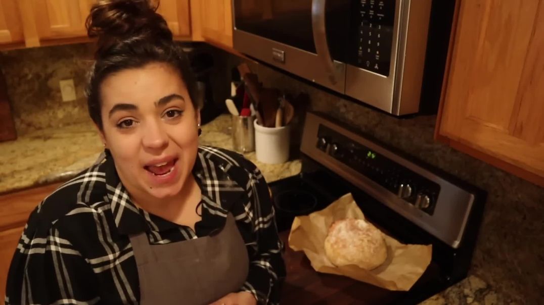 Back to basics!  The Easiest Rustic Bread Loaf In less than 5 minutes!