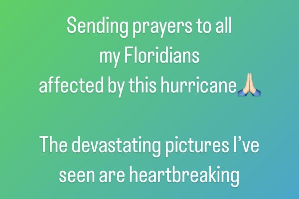 Sending prayers