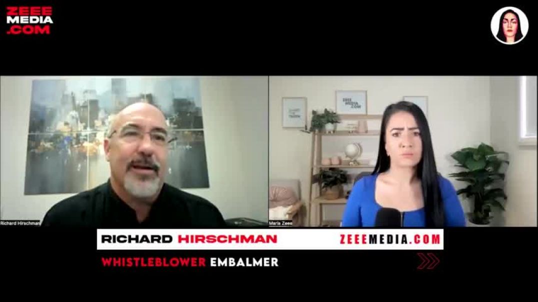 ⁣Maria Zeee interviews Richard Hirschman.  Whistleblower Embalmer. WARNING EXTREAMLY GRAPHIC!
