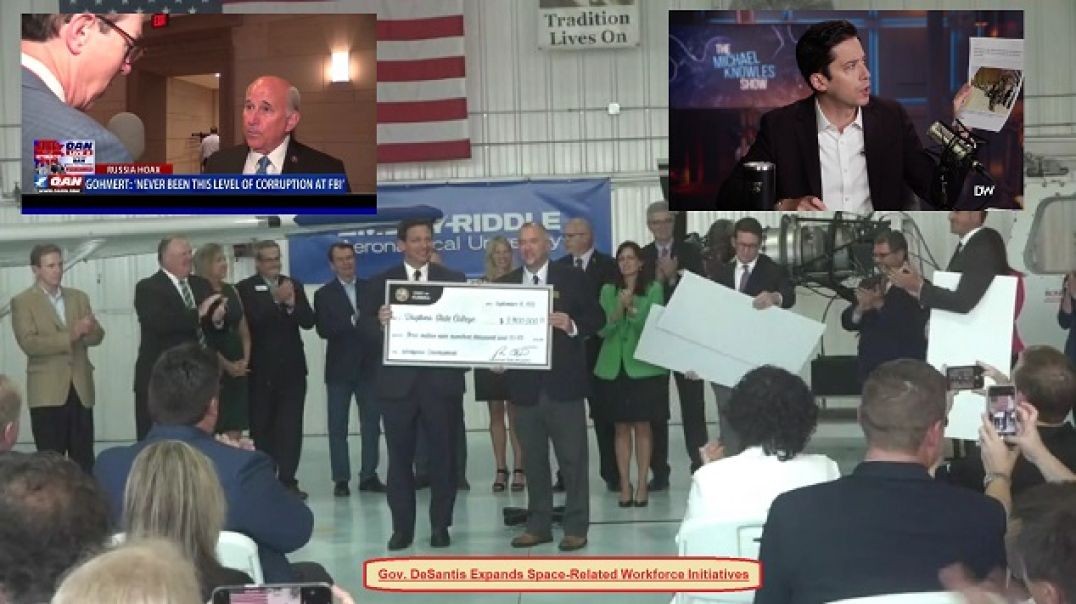 Gov. DeSantis Expands Space-Related Workforce Initiatives + Gohmert & Michael Knowles | EP596a