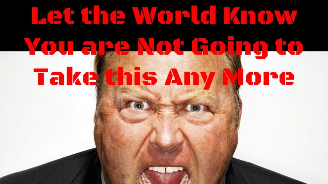 GET MAD - NOT GOING TO TAKE IT ANY LONGER