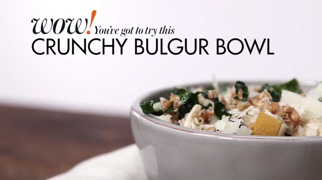 Easy Healthy Crunchy Bulgar Bowl