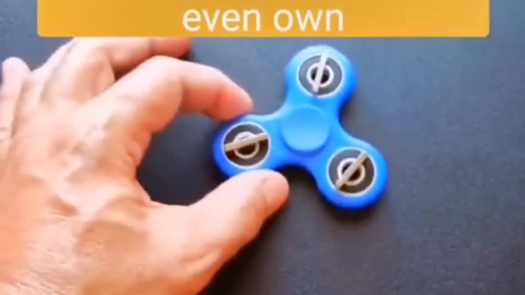 Harnessing energy-fidget spinner