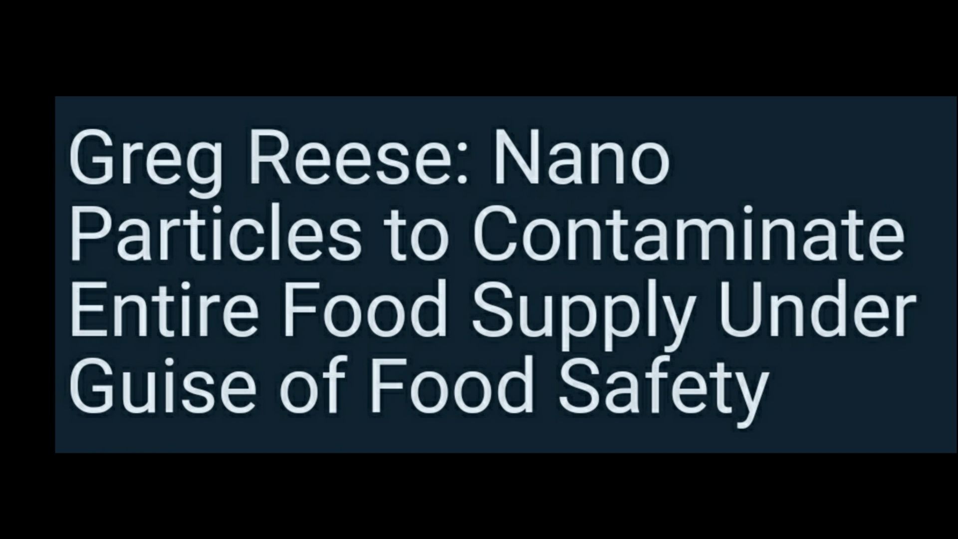 Vaccines in our Food