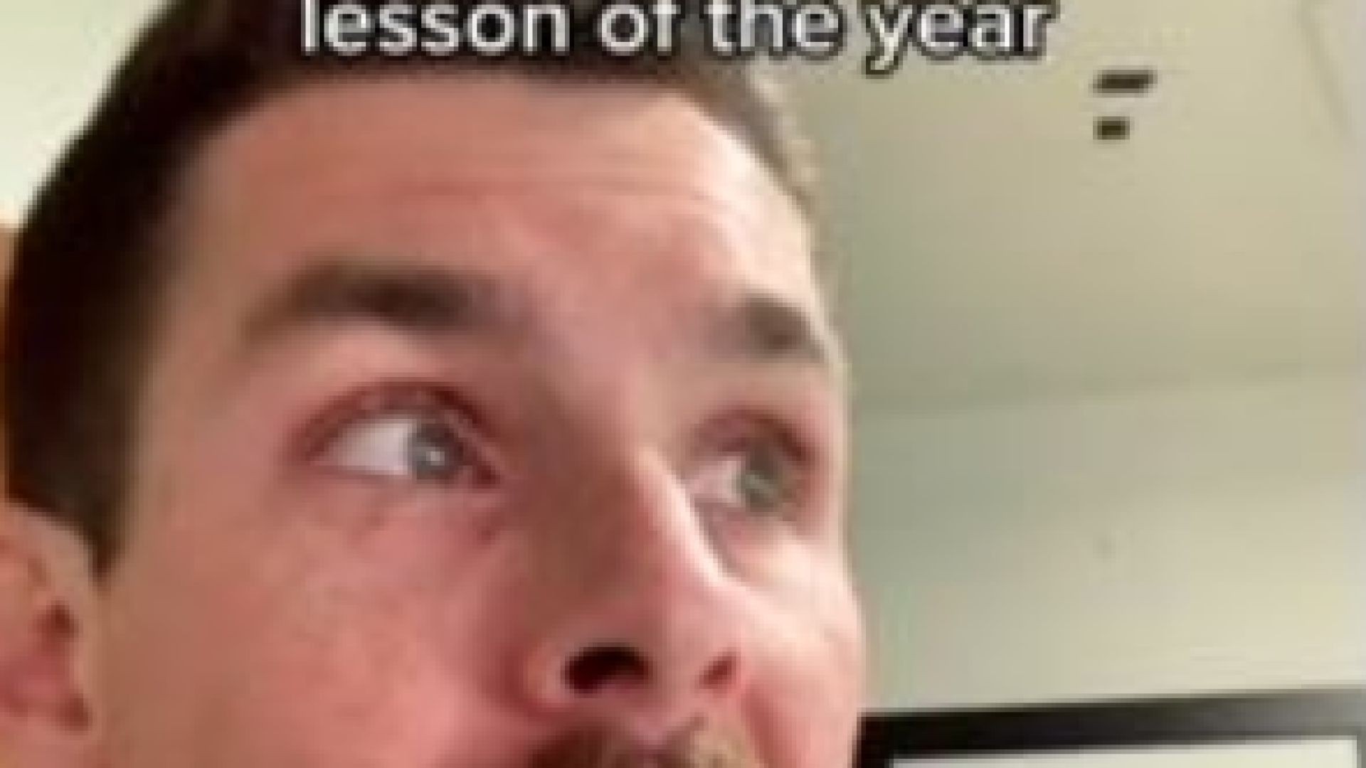 The leason of the year.