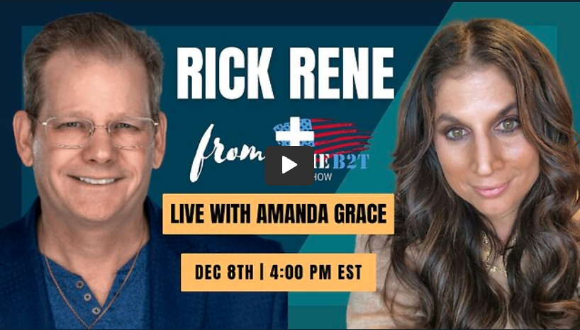Amanda Grace Talks... LIVE WITH RICK RENE OF BLESSED2TEACH ON AUTHENTICITY OF THE BIBLE & QE STR