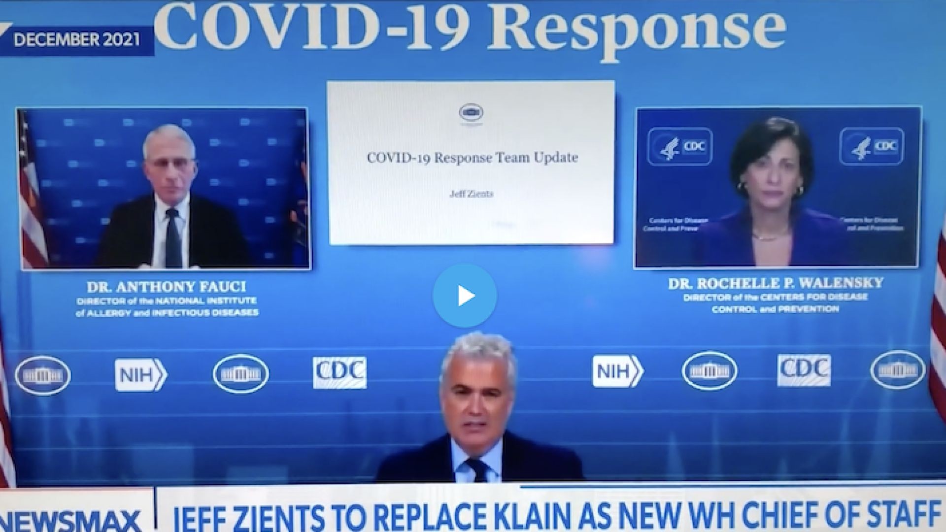 Jeff Zients Was 100% Wrong in 2021- Costing Many Their Lives