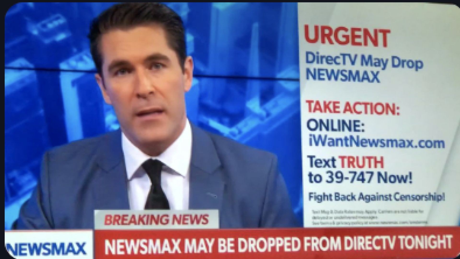 Direct TV Planning to Shut Down NewsMax, It Is Conservative