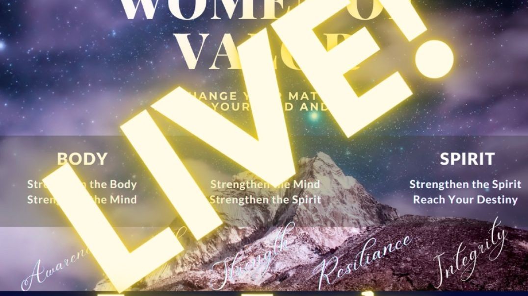 Woman of Valor - First Live Video