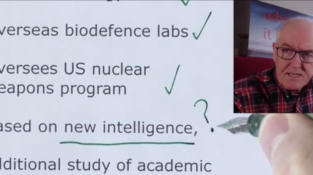 US Energy department and FBI agree on Lab leak  (Dr Campbell's link below)