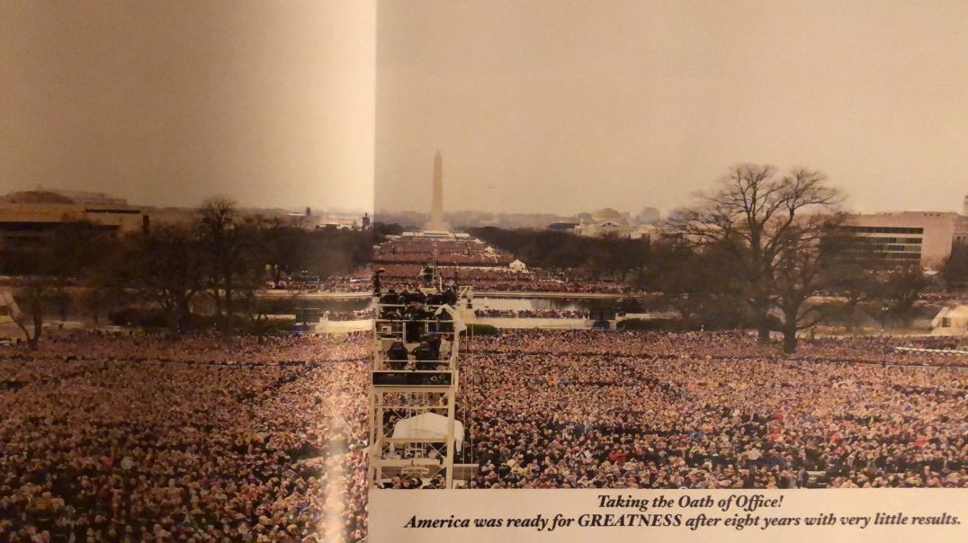 America is ready again Mr President. (photo: President Trump Takes Oath of Office 2016)