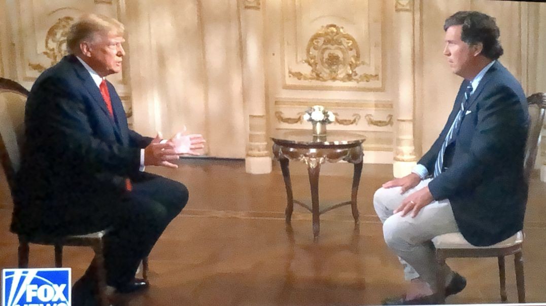 Tucker Carlson Interviews President Trump part 4. April 11, 2023
