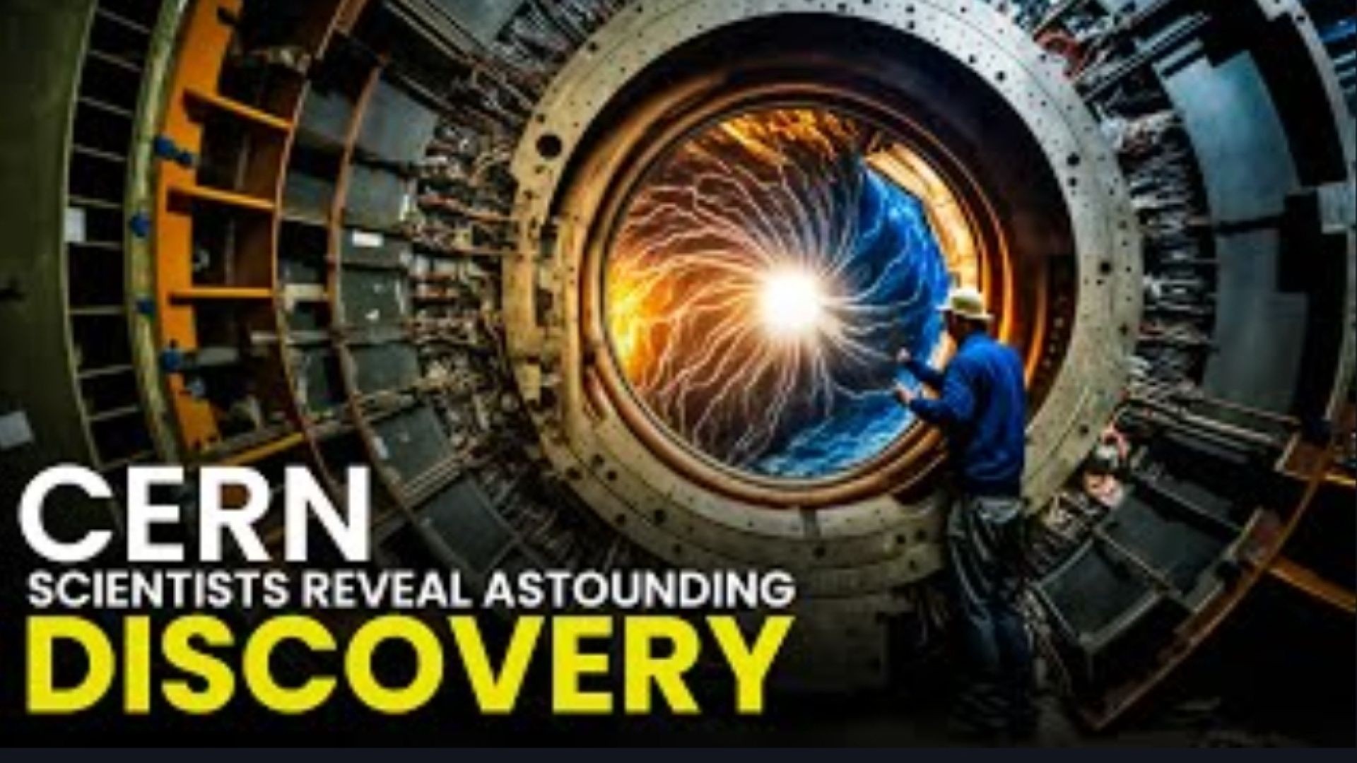 CERN Scientist Claims They have Opened a portal to another dimension!