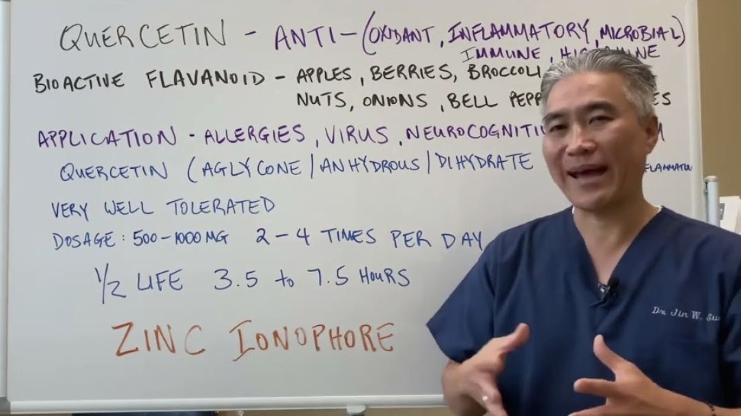 QUERCETIN-Comprehensive Guide. Antioxidant, antimicrobial, antihistamine, anti-inflam.