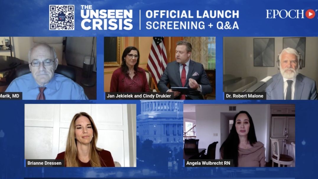 ‘THE UNSEEN CRISIS’ watch party & LIVE Q&A: Dr. Robert Malone, Dr. Paul Marik...