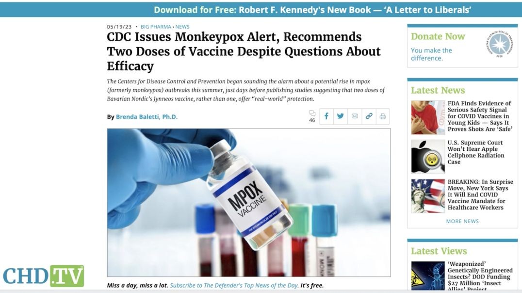 Myocarditis Babies, Bioweapon Foods, Band-aid + Pill Vaccines -TRUE NEWS