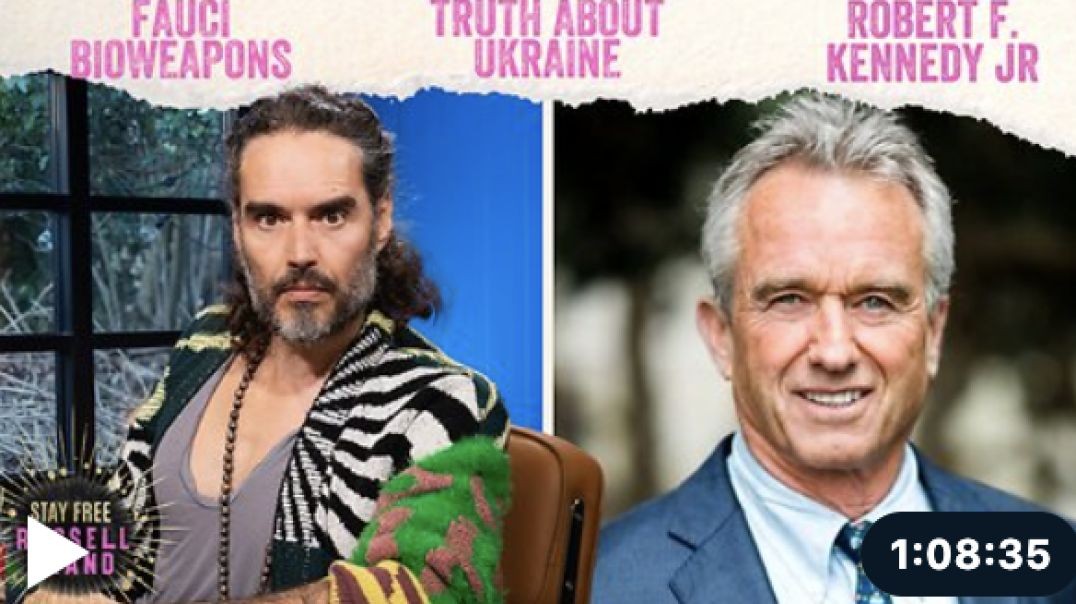 Russell & RFK Jr | FAUCI, CIA Secrets & Running For President - Stay Free  (link below)