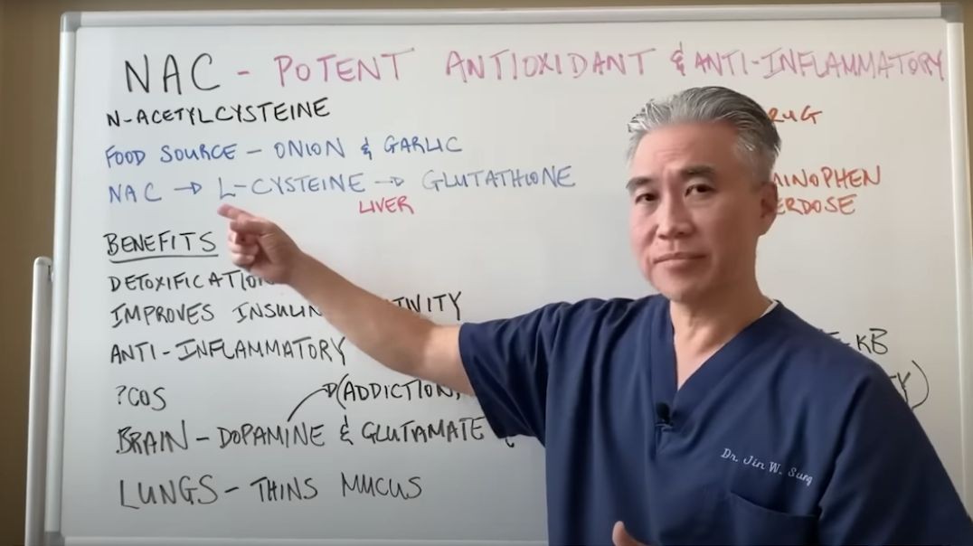N-Acetyl Cysteine (NAC) and Glutathione-Comprehensive Guide -Dr Sung, link below