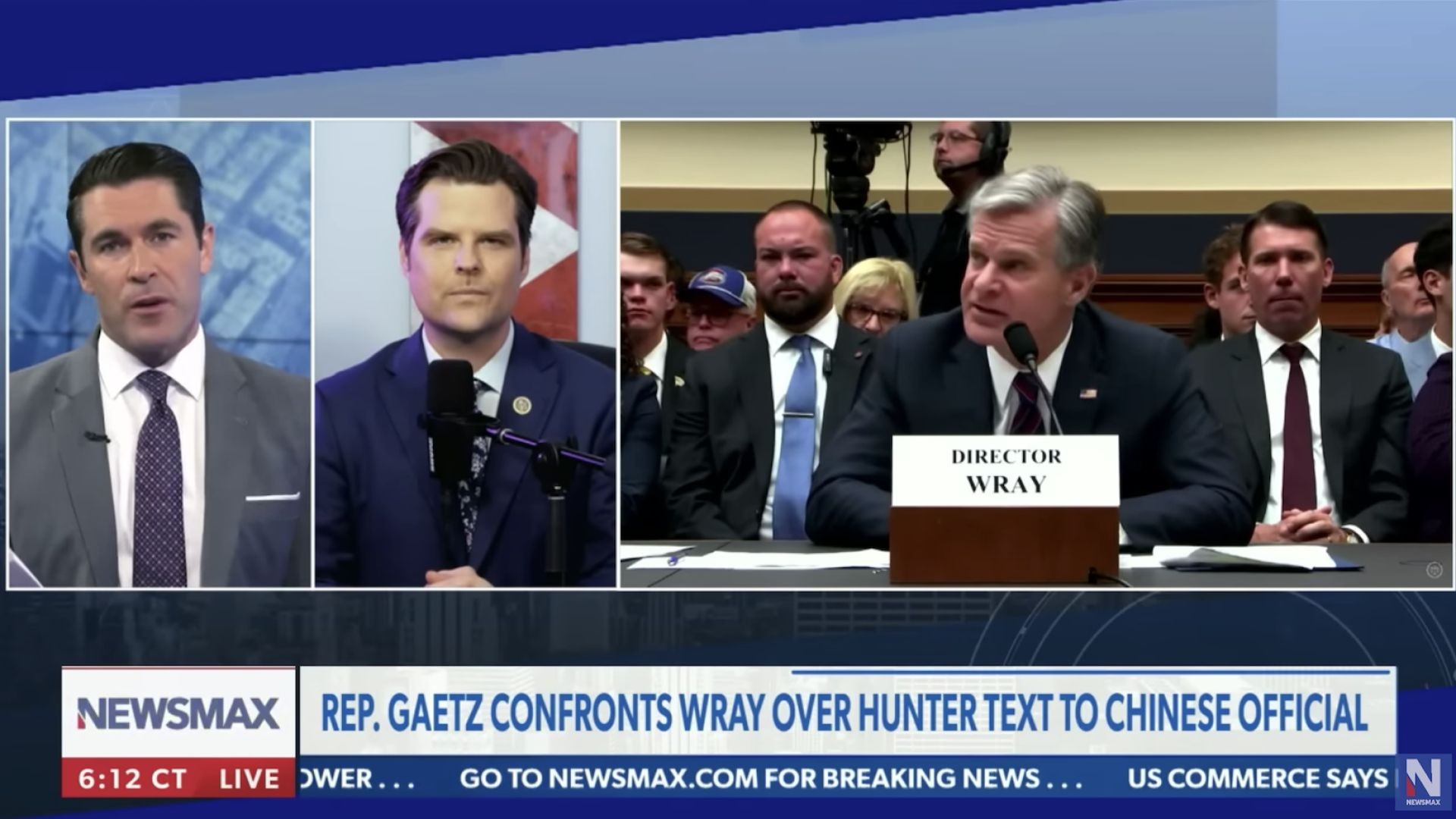 Matt Gaetz on FBI: We need to 'cut their money off'   -More unlawful FBI antics...