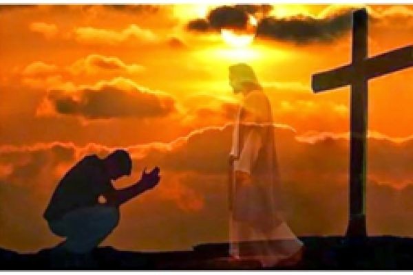 I offer you eternity in heaven with Me who loves you, but the devil can only offer you the flames of hell, as he hates you.