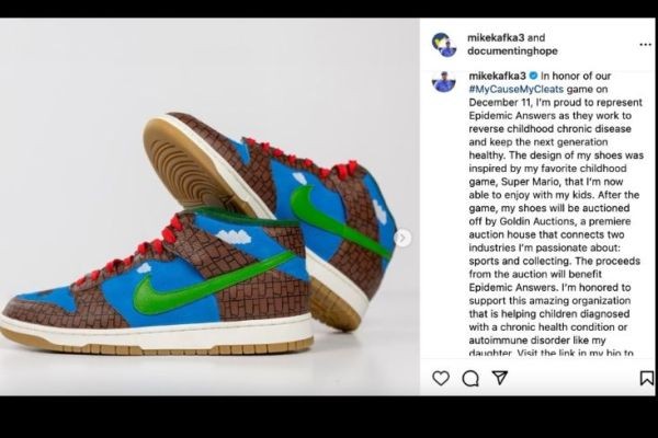 Walking in NY Giants Mike Kafka's Shoes