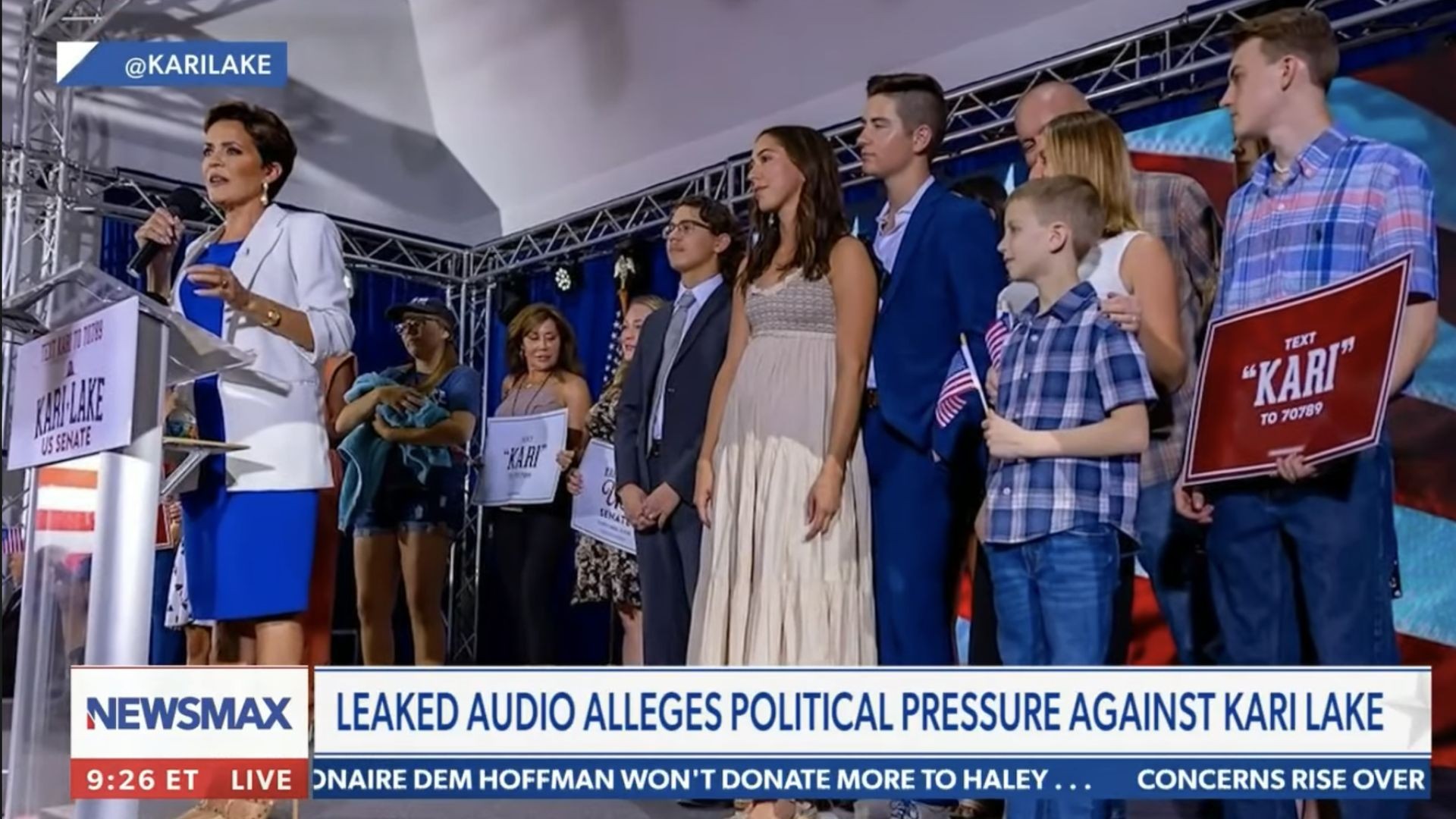 Kari Lake obliterates AZ GOP chairman for bribery attempt