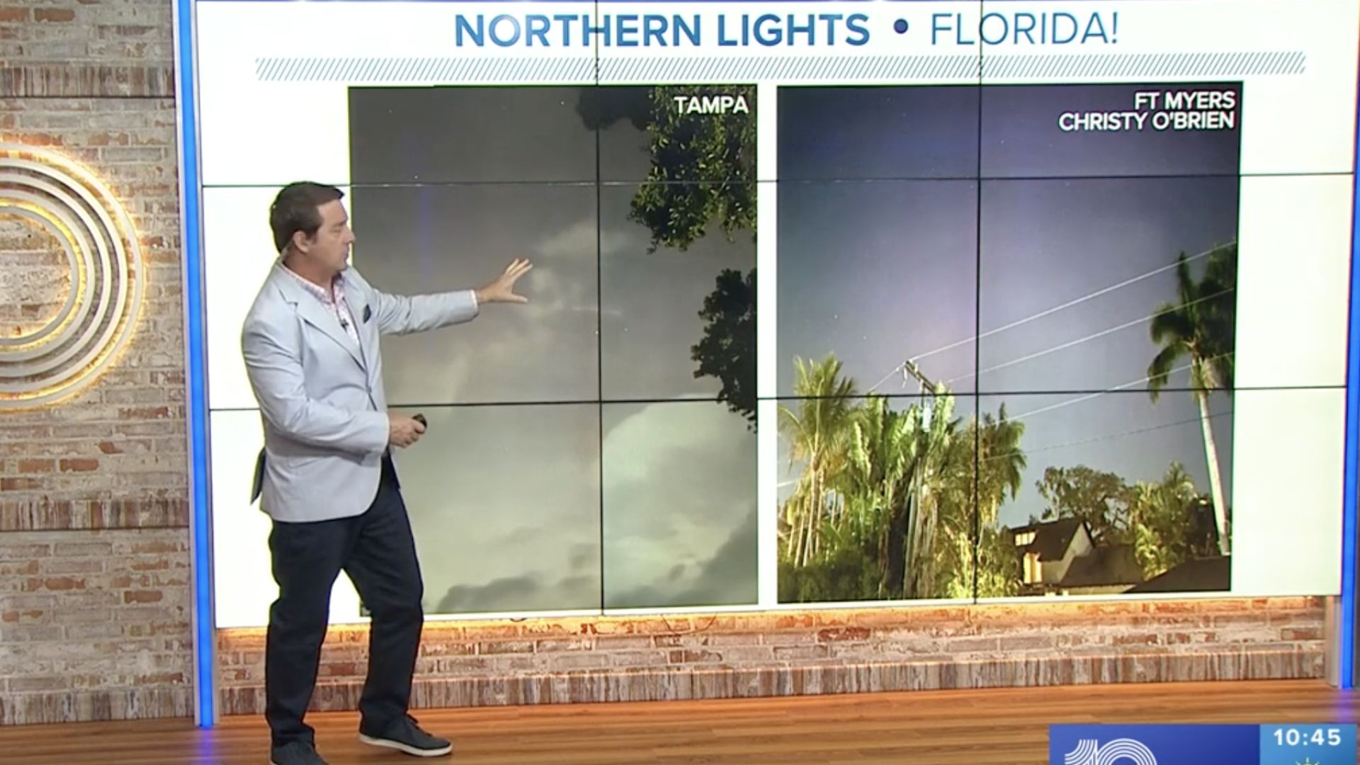 Floridians catch rare glimpse of Northern Lights